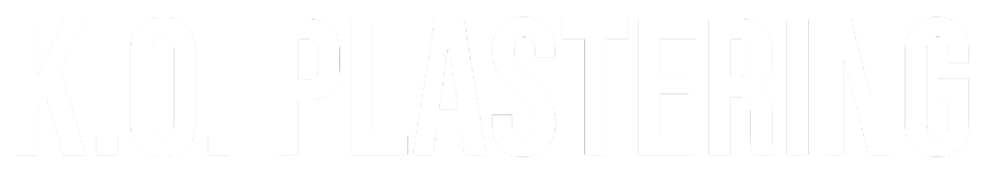 K.O. Plastering logo